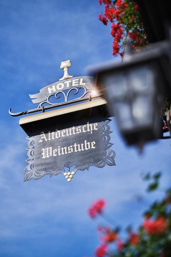 Altdeutsche Weinstube Hotel Rüdesheim am Rhein Kültér fotó
