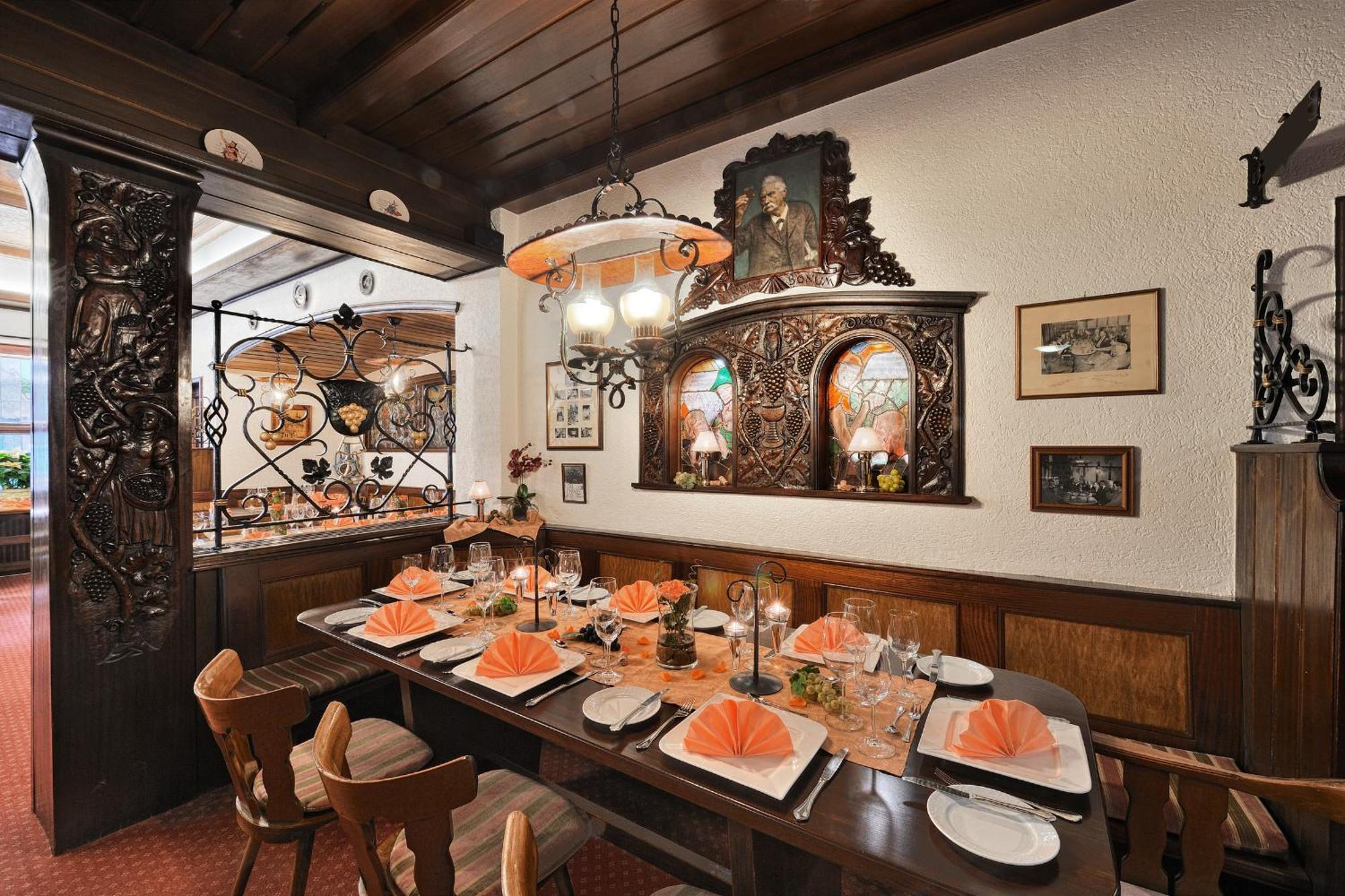 Altdeutsche Weinstube Hotel Rüdesheim am Rhein Kültér fotó